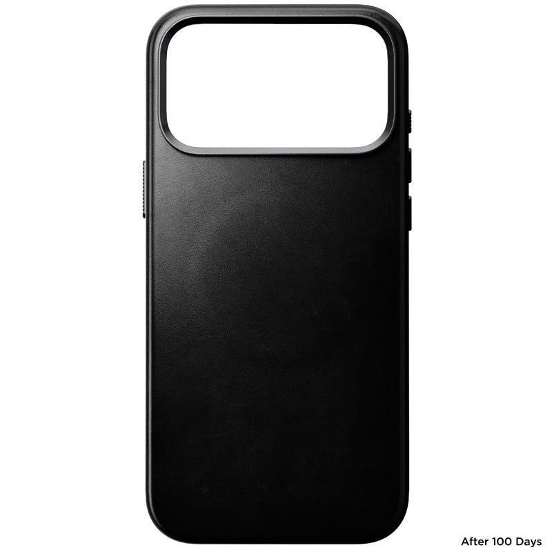 Funda Traditional Horween cuero iPhone 18 Pro Max Negro
