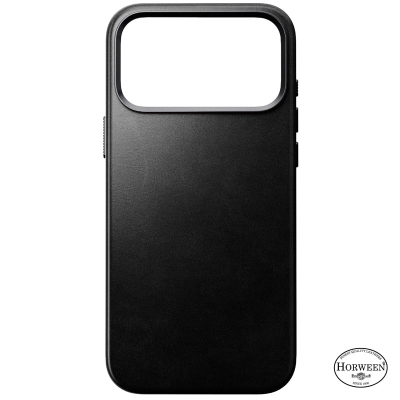 Funda Traditional Horween cuero iPhone 18 Pro Max Negro