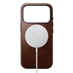 Funda tradicional de cuero Horween iPhone 18 Pro Rustic Brown