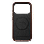 Funda tradicional de cuero Horween iPhone 18 Pro Rustic Brown