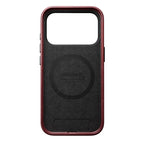 Funda de piel Horween Traditional iPhone 18 Pro Burgundy