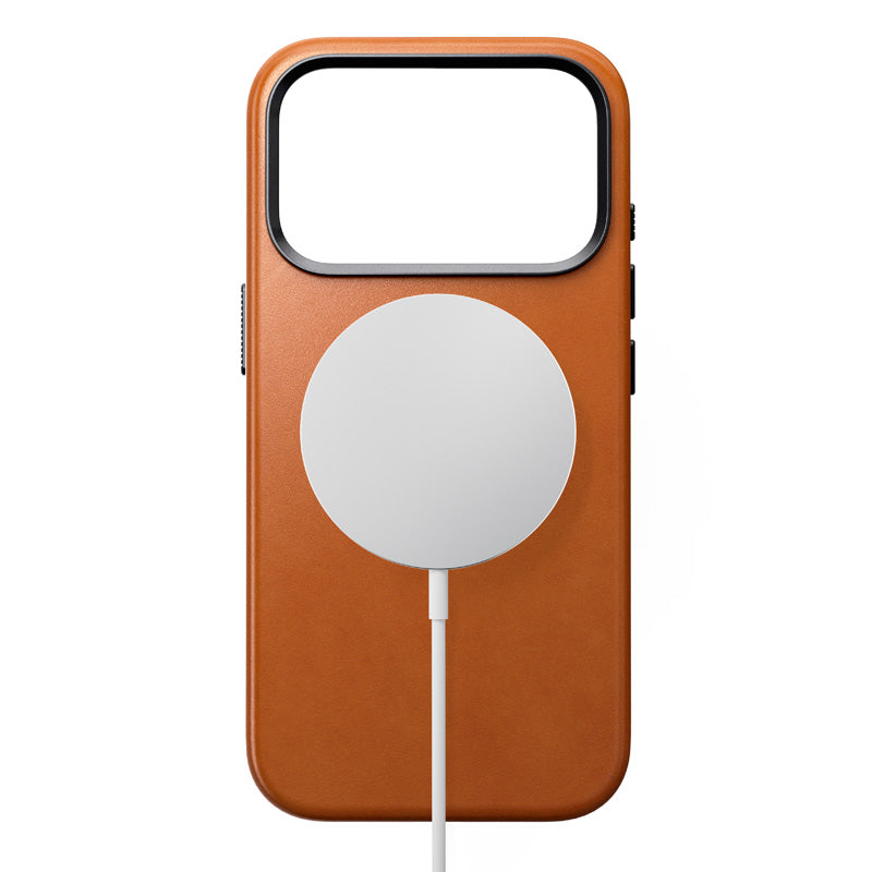 Funda Traditional Horween de cuero iPhone 18 Pro Saddle