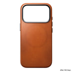 Funda Traditional Horween de cuero iPhone 18 Pro Saddle