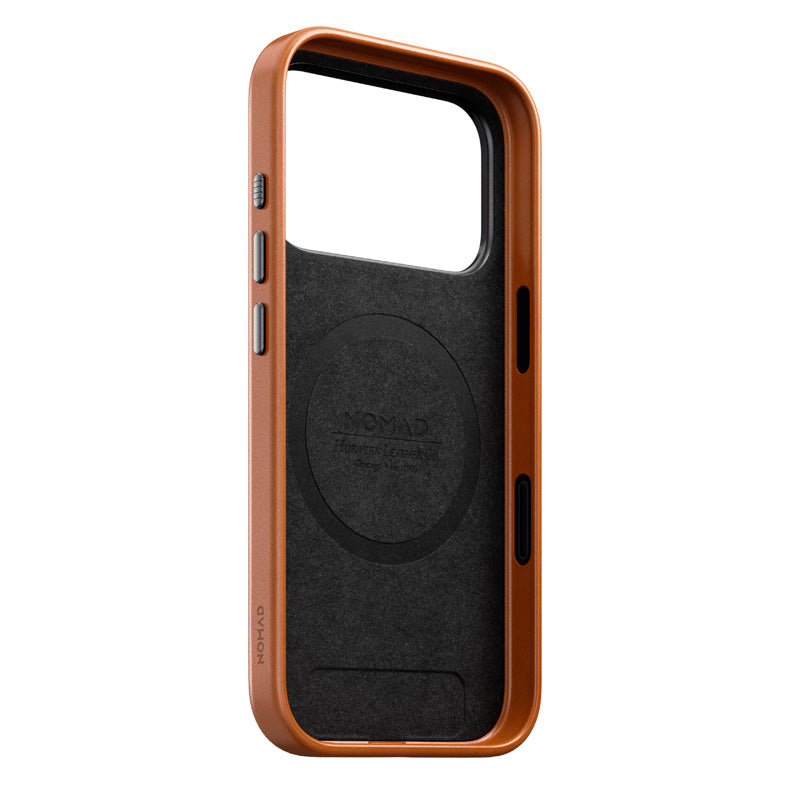 Funda Traditional Horween de cuero iPhone 18 Pro Saddle
