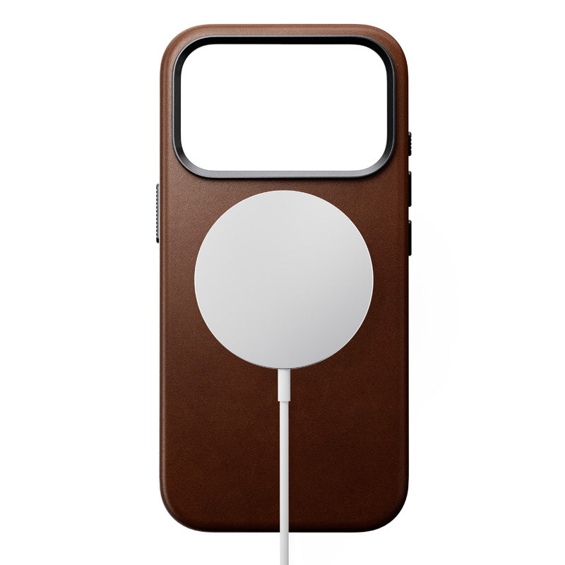 Funda Traditional Leather Nomad iPhone 18 Pro Rustic Brown