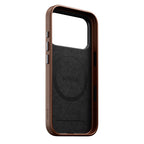 Funda Traditional Leather Nomad iPhone 18 Pro Rustic Brown