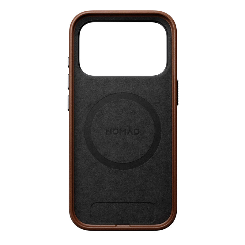 Funda Traditional Leather Nomad iPhone 18 Pro Rustic Brown