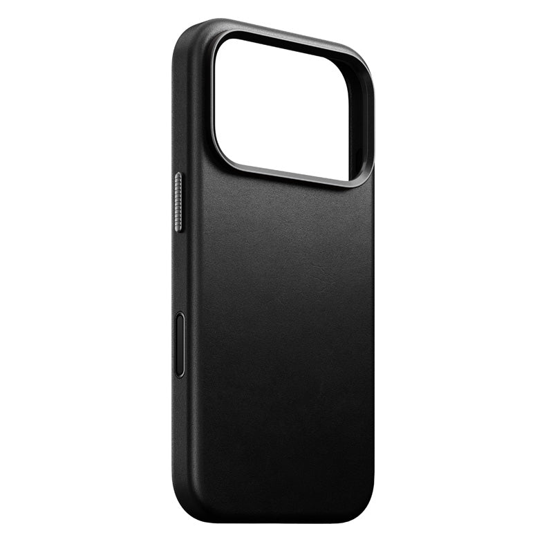 Funda Traditional de cuero Nomad iPhone 18 Pro Negro