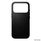 Funda Traditional de cuero Nomad iPhone 18 Pro Negro