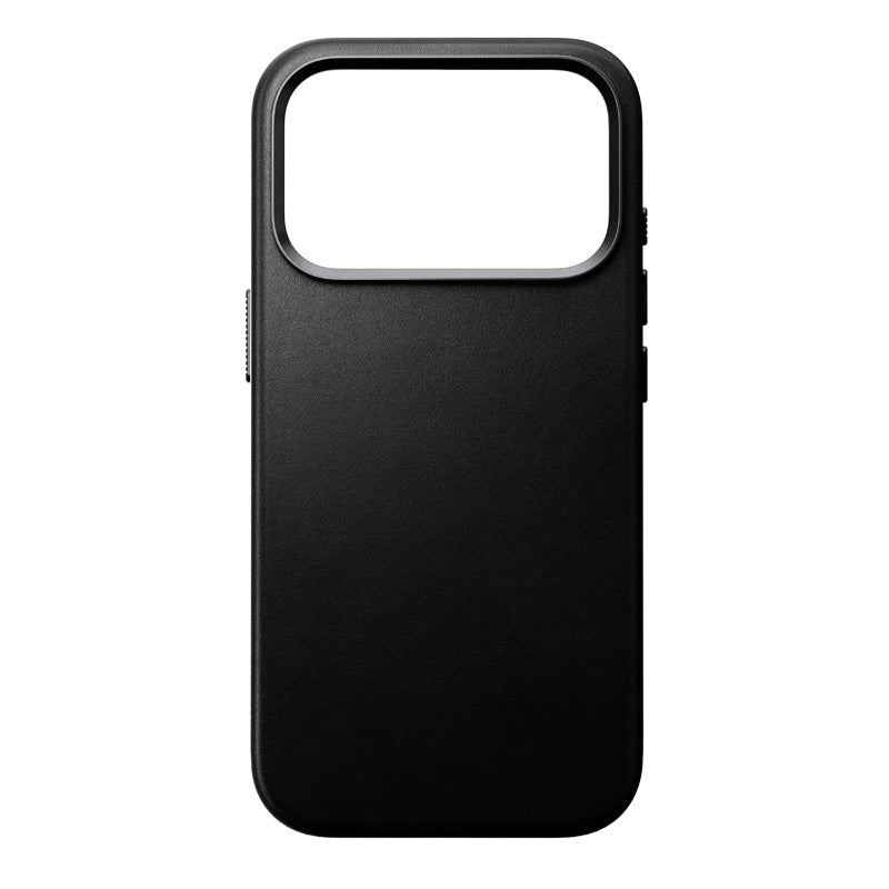 Funda Traditional de cuero Nomad iPhone 18 Pro Negro