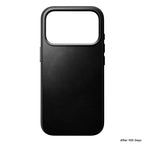 Funda Traditional de cuero Horween iPhone 18 Pro Negro