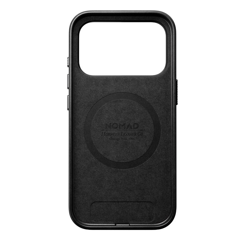 Funda Traditional de cuero Horween iPhone 18 Pro Negro