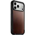 Funda Rugged de cuero iPhone 18 Pro Max / 17 Pro Max Rustic Brown