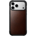Funda Rugged de cuero iPhone 18 Pro Max / 17 Pro Max Rustic Brown