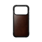 Funda Rugged de cuero iPhone 18 Pro / 17 Pro Rustic Brown