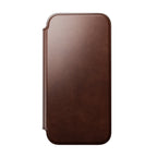 Folio de Cuero Modern Horween iPhone 18 Pro Max / 17 Pro Max Rustic Brown