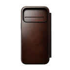 Folio de Cuero Modern Horween iPhone 18 Pro Max / 17 Pro Max Rustic Brown