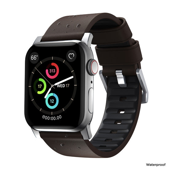 Correa Active Pro Apple Watch 44/45/46/49 mm Gris/Marrón