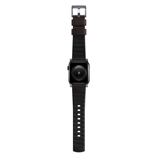 Correa Active Pro Apple Watch 44/45/46/49 mm Gris/Marrón