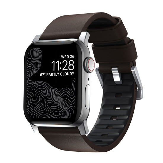 Correa Active Pro Apple Watch 44/45/46/49 mm Gris/Marrón