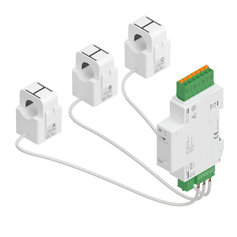 Medidor de energía 3CT Zigbee, 120A