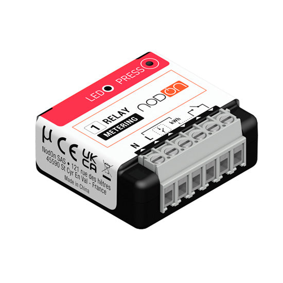 Módulo multifunción con medición de consumo zigbee