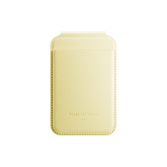 Cartera MagSafe de piel de limón