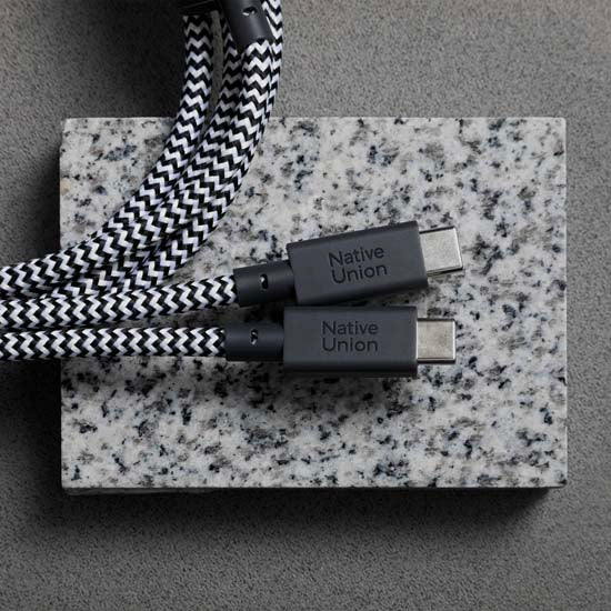 Cable Belt 2 en 1 2m Zebra