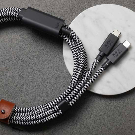 Cable Belt 2 en 1 2m Zebra