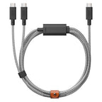 Cable Belt 2 en 1 2m Zebra