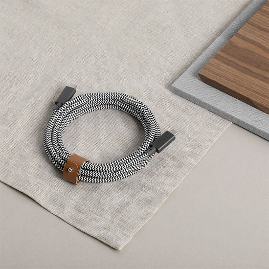 ECO Belt Cable USB-C a USB-C 240W (2.4m) Zebra