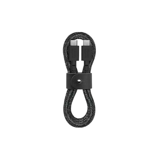 ECO Belt Cable USB-C a USB-C (1.2m) Negro