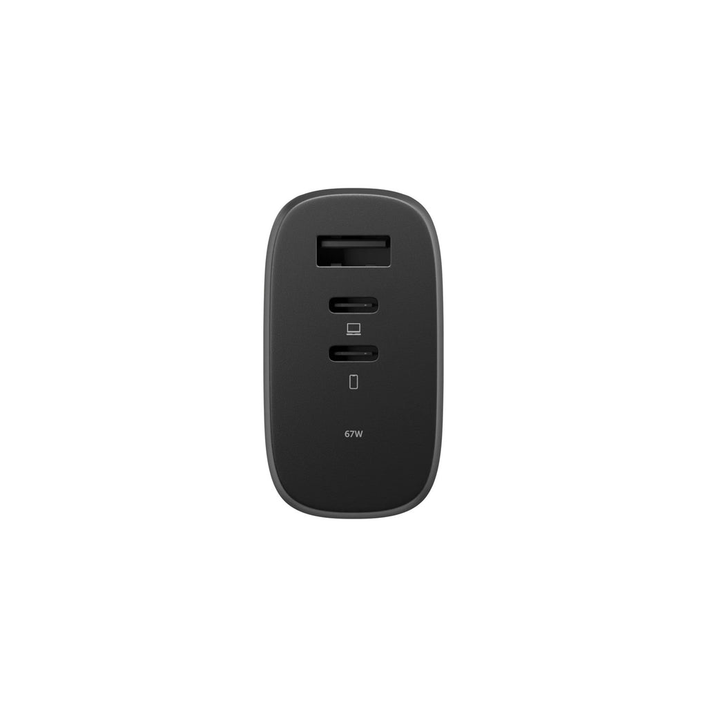 Cargador Fast GaN PD 67W (3 puertos) Negro