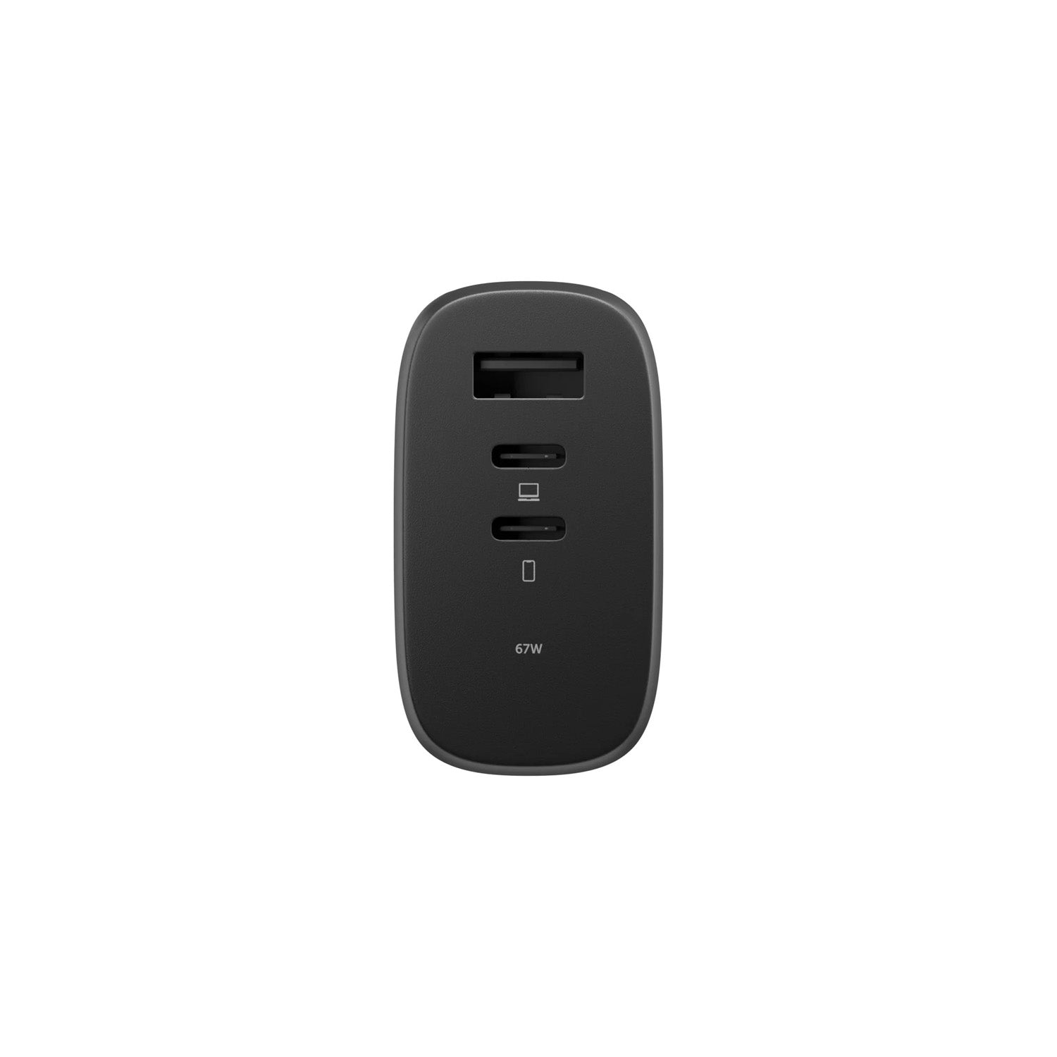 Cargador Fast GaN PD 67W (3 puertos) Negro