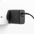 Cargador Fast GaN PD 67W Negro
