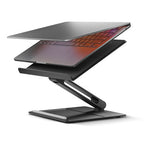 Soporte para portátil de escritorio Negro