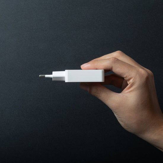 Cargador Pocket GaN 70 W USB-C Blanco