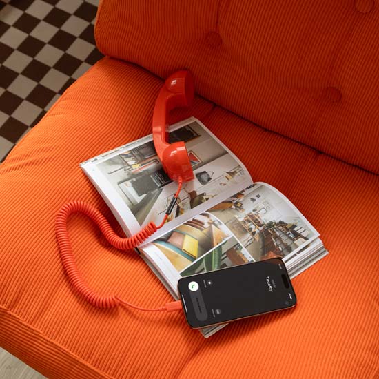 POP Phone Alarm Red