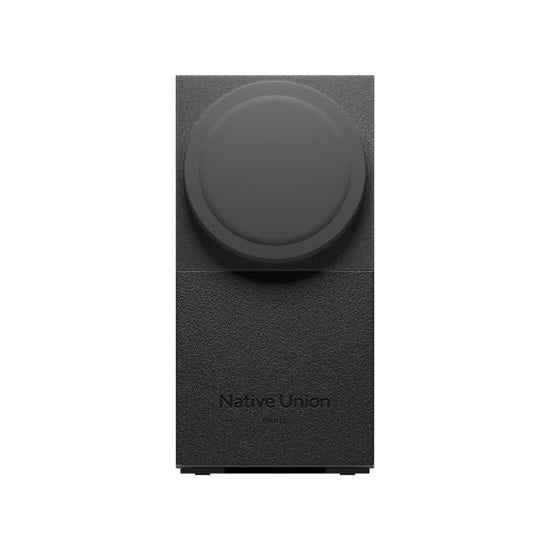 Cargador inalámbrico magnético Qi2 2 en 1 Rise Negro