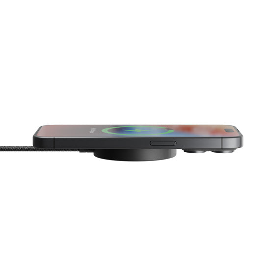 Cargador inalámbrico magnético SnapStand Negro
