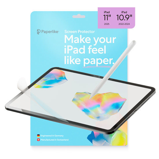 Película protectora con efecto papel para iPad