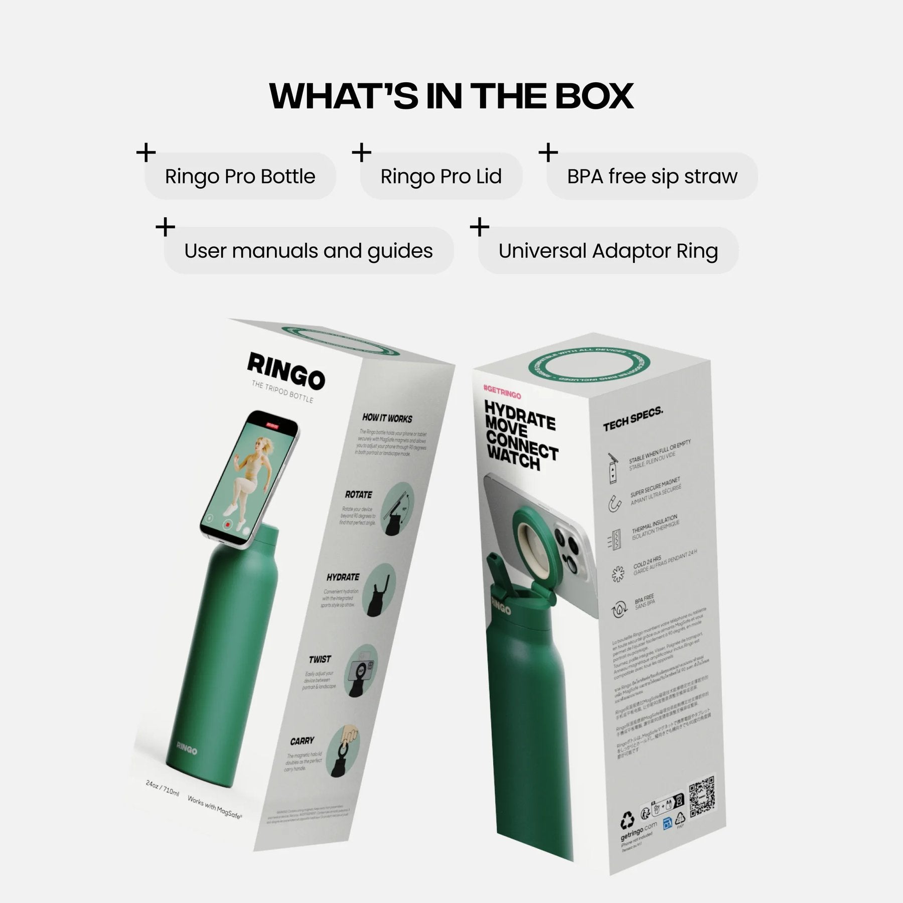 Ringo Pro (710 ml) Verde