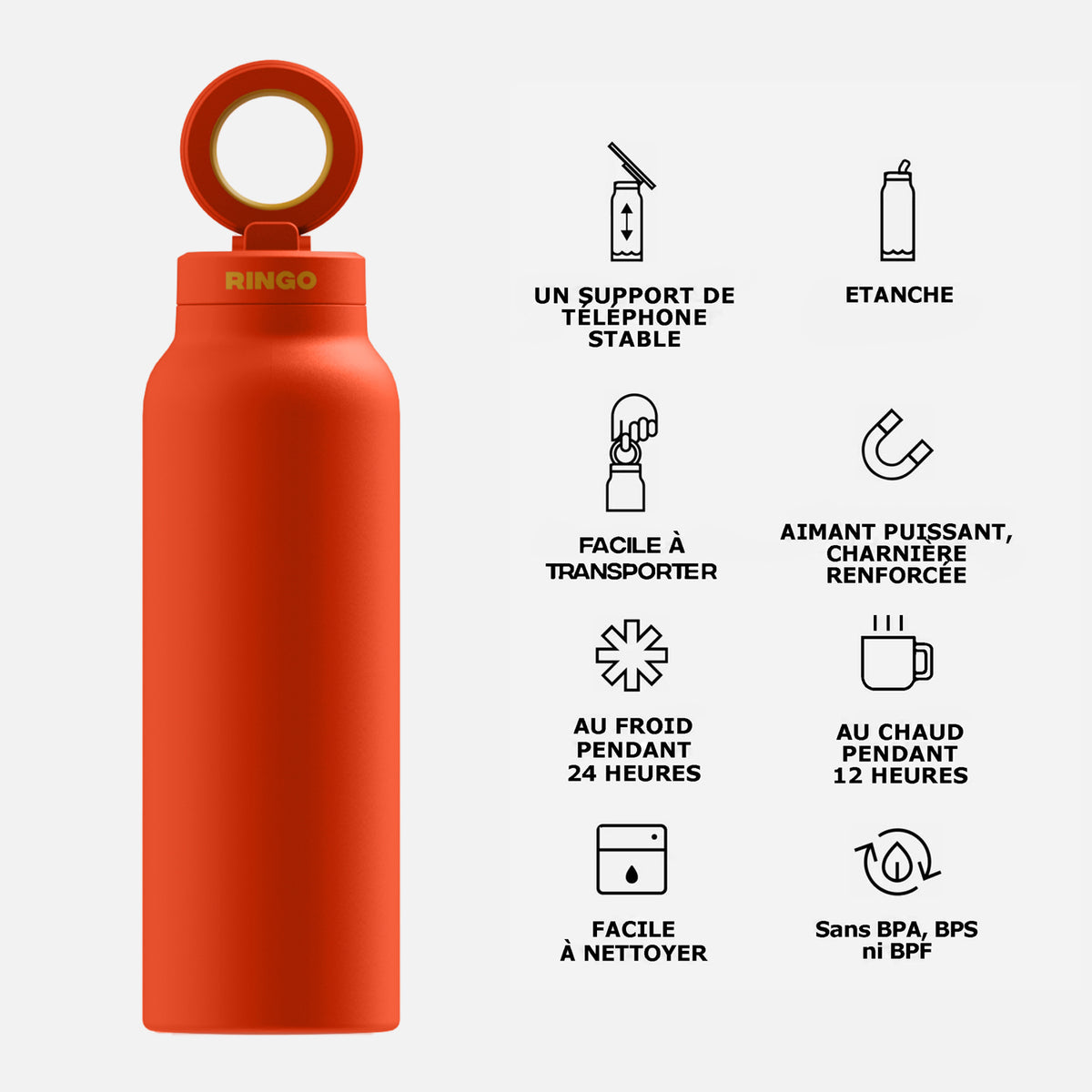 Ringo Pro (710 ml) Naranja
