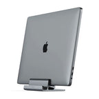 SOPORTE VERTICAL DOBLE PARA PORTÁTIL SPACE GRAY