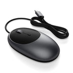 Ratón con cable USB-C Space Gray