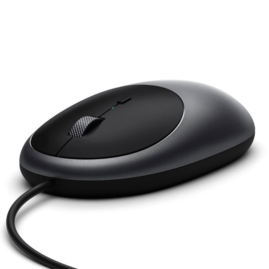 Ratón con cable USB-C Space Gray