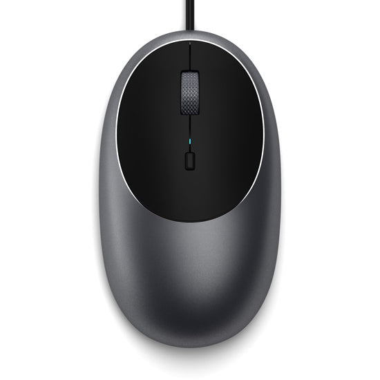 Ratón con cable USB-C Space Gray