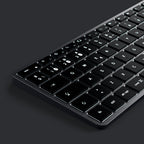 Teclado Español Slim X1 Bluetooth USB-C Gris Espacial
