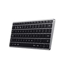 Teclado Slim X1 Bluetooth Retroiluminado QWERTY Space Gray