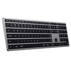 Teclado Slim X3 Bluetooth USB-C QWERTY - Gris espacial